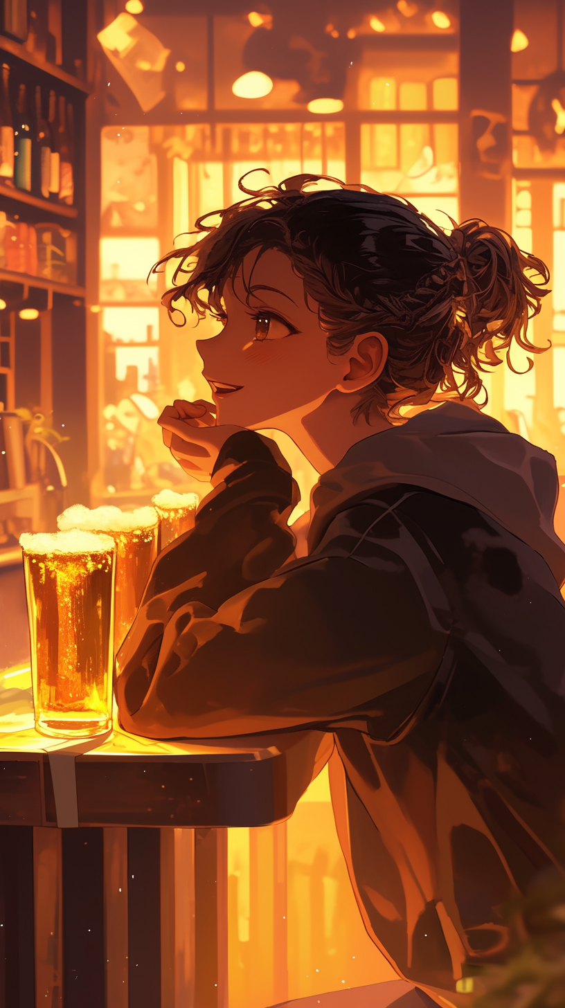 居酒屋で乾杯